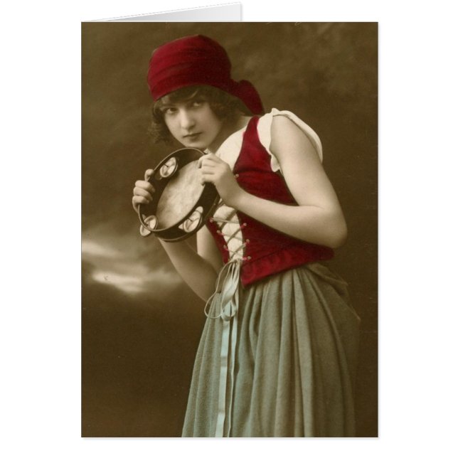  meisje met zigeuners (Voorkant)