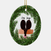 Meisje Moderne Vrienden Voor altijd BFF Vrolijk Ke Keramisch Ornament (Rechts)