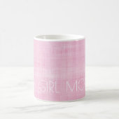 Meisje Moeder Pastel Roze Nieuwe Baby Sweet Moeder Koffiemok (Center)