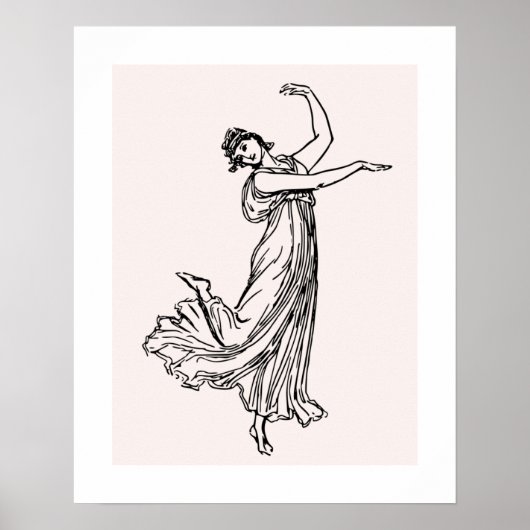 Meisje Mooie Kunst Poster (Voorkant)