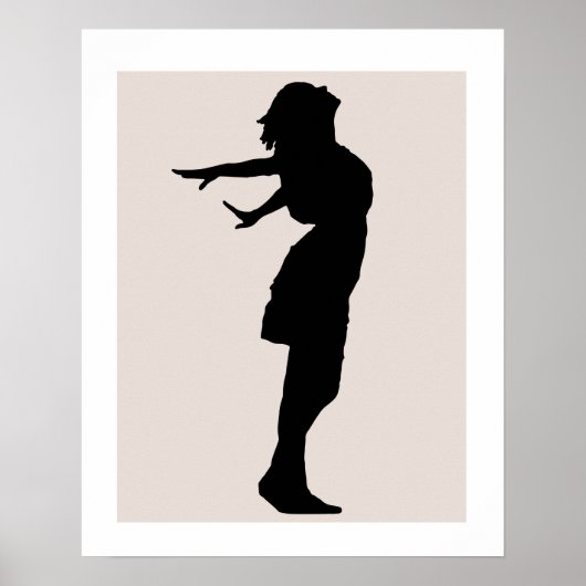 Meisje Mooie Kunst Poster (Voorkant)