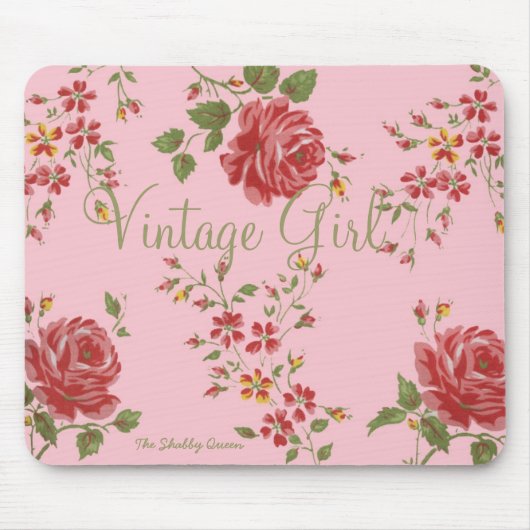  meisje Mousepad Muismat (Voorkant)