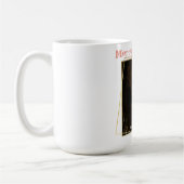 Meisje Naam 1 Foto Kerstmis Koffiemok (Links)