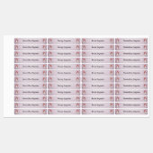 Meisje naam stof kleding labels regenboog eenhoorn (Vel)