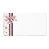 Meisje Naam Tag Etiket (Voorkant)