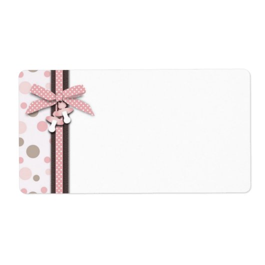 Meisje Naam Tag Etiket (Voorkant)