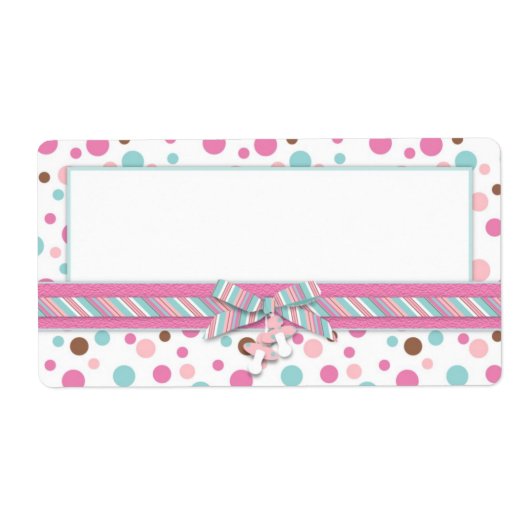 Meisje Naam Tag FP2 Etiket (Voorkant)