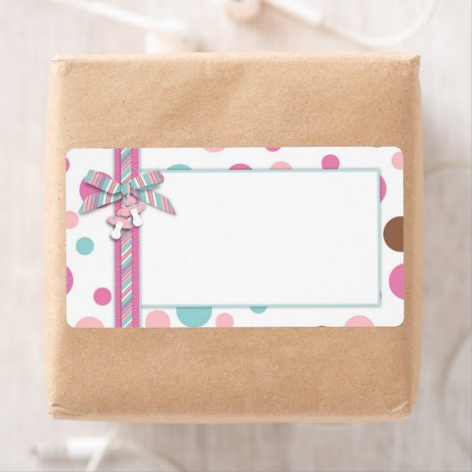 Meisje Naam Tag FP Etiket (Insitu)