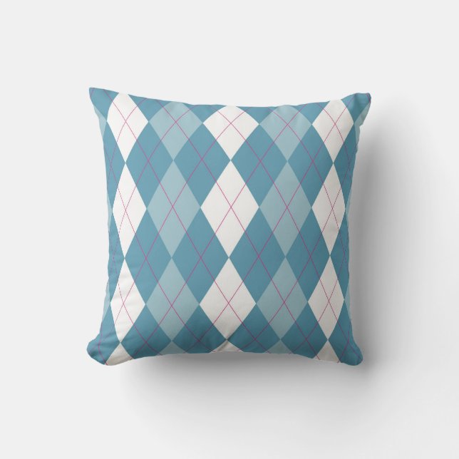 Meisje naast de deur Argyle Sierkussen (Voorkant)