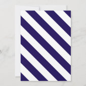 Meisje Nautische Verjaardagsfeest - Anker + Krab Kaart (Achterkant)