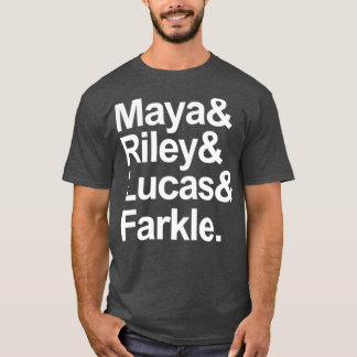 Meisje neemt Wereld tekens Witte T-shirt