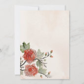 Meisje Ninja Verjaardag Uitnodiging - Japans (Achterkant)