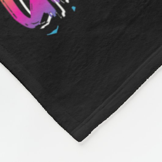 Meisje Niveau 12 Ontgrendeld Videospel 12e Verjaar Fleece Deken (Hoek)