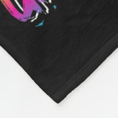 Meisje Niveau 13 Ontgrendeld Videospel 13e Verjaar Fleece Deken (Hoek)