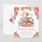 Meisje Oerwoud Safari Boeken voor Baby's (Voorkant / Achterkant)