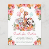 Meisje Oerwoud Safari Boeken voor Baby's (Voorkant)