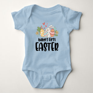 Meisje of Jongen Gelukkige Pasen Outfits Baby Koni Romper
