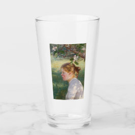 Meisje onder de Apple-boom (van Danielson-Gambogi) Glas
