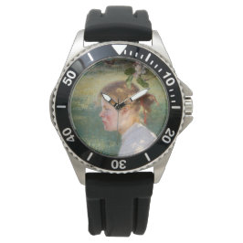 Meisje onder de Apple-boom (van Danielson-Gambogi) Horloge