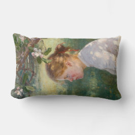 Meisje onder de Apple-boom (van Danielson-Gambogi) Kussen