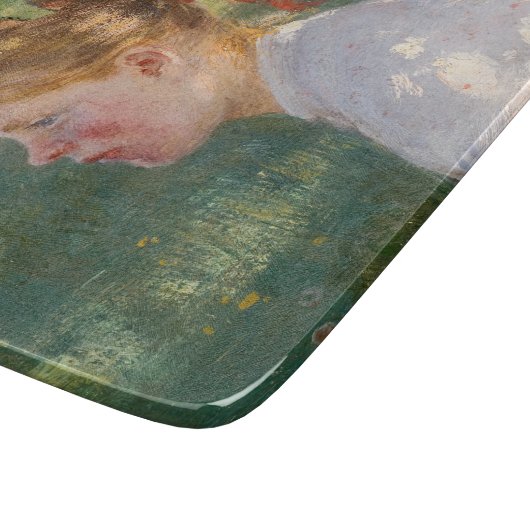 Meisje onder de Apple-boom (van Danielson-Gambogi) Snijplank (Hoek)