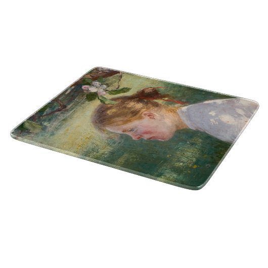 Meisje onder de Apple-boom (van Danielson-Gambogi) Snijplank (Hoek)