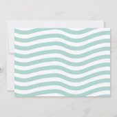 Meisje onder de zee DRIE Oceaan Dolfijn Foto 3e Kaart (Achterkant)