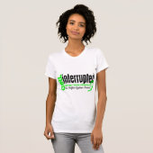 Meisje onderbroken 1 Non-Hodgkin lymfoom T-shirt (Voorkant volledig)