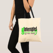 Meisje onderbroken 1 ziekte van Lyme Tote Bag (Voorkant (product))