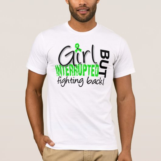 Meisje onderbroken 2 Lymziekte T-shirt (Voorkant)