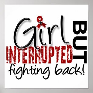 Meisje onderbroken 2 multipel myeloom poster