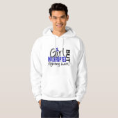 Meisje onderbroken 2 Reumatoïde artritis Hoodie (Voorkant volledig)
