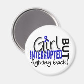 Meisje onderbroken 2 Reumatoïde artritis Magneet (Voorkant / Achterkant)