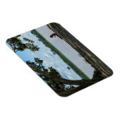 Meisje op Amazone rivier in Peru Magneet (Rechterzijde)