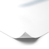 Meisje op de bike met Poster bloemen (Hoek)