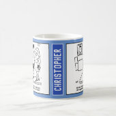 Meisje op een blinde datum Zeg boyvriend een rolle Koffiemok (Center)