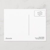 Meisje op een fiets BW Briefkaart (Achterkant)