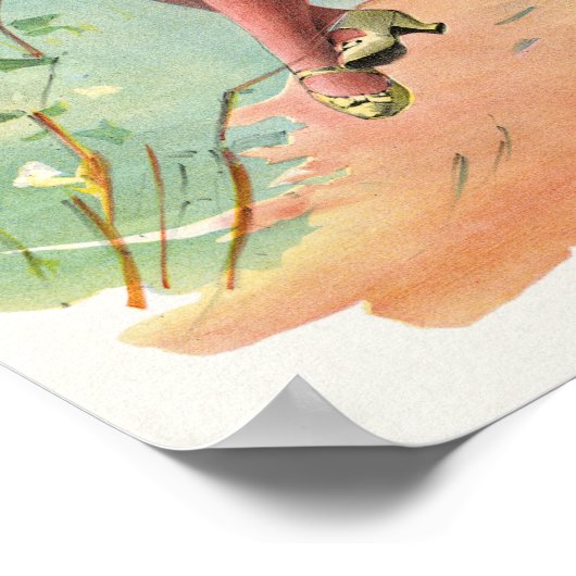 MEISJE OP EEN ONTWERPPOSTER VOOR SWIFT POSTER (Hoek)