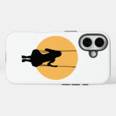 Meisje op een schommel silhouet Case-Mate iPhone case (Achterkant (horizontaal))