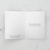 Meisje op een schommel sympathie kaart (Binnen)