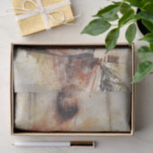 Meisje op een Waterverf Tissuepapier (Geschenk)