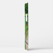 "Meisje op fiets" iPhone 12 Hoesje (Achterkant / Rechts)