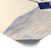 Meisje op het dak poster (Hoek)