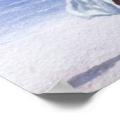 Meisje op het strand 1995 poster (Hoek)