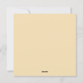 meisje op het strand en Santa Hat Retro Pin Up Feestdagenkaart (Achterkant)