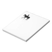 Meisje op paard notitieblok (Linkerzijde)