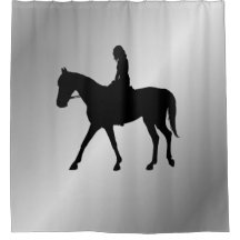 Meisje op paard Zilver