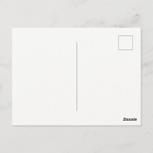 Meisje op scooter  briefkaart (Achterkant)