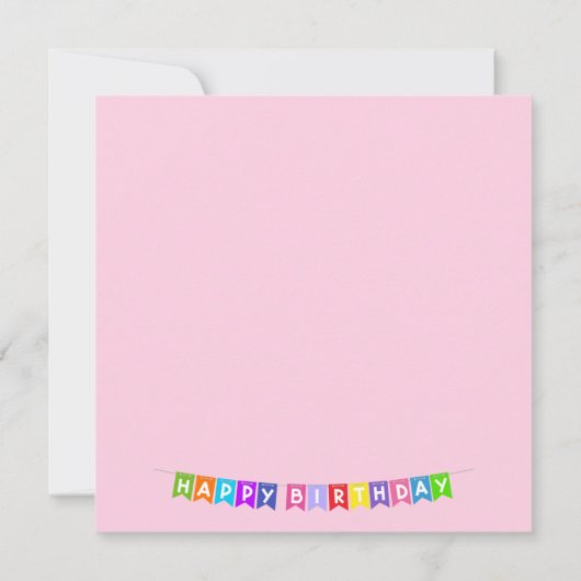 Meisje op scooter met Cadeaus (Achterkant)