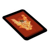 Meisje op Vuurmagneet Magneet (Rechterzijde)